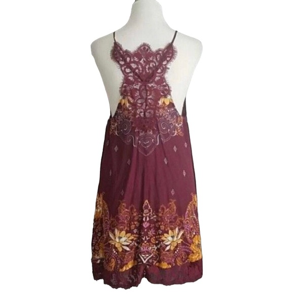 Free People “Who’s Sorry Now” print slip dress - Picture 5 of 11